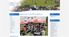 Desktop Screenshot of kath-kaltbrunn.ch